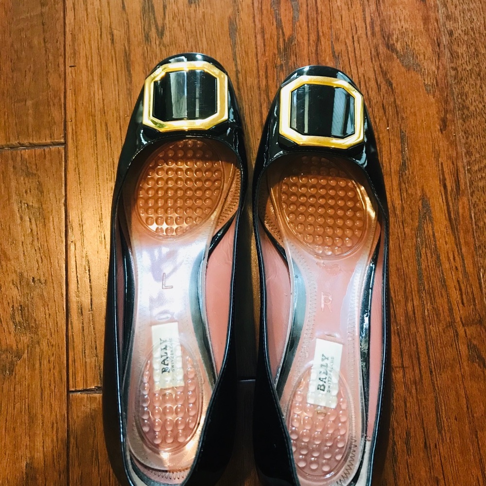 Bally leather loafers